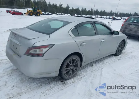 2012 Nissan Maxima 3.5 S z USA, uszkodzony, nr VIN 1N4AA5AP2CC834290